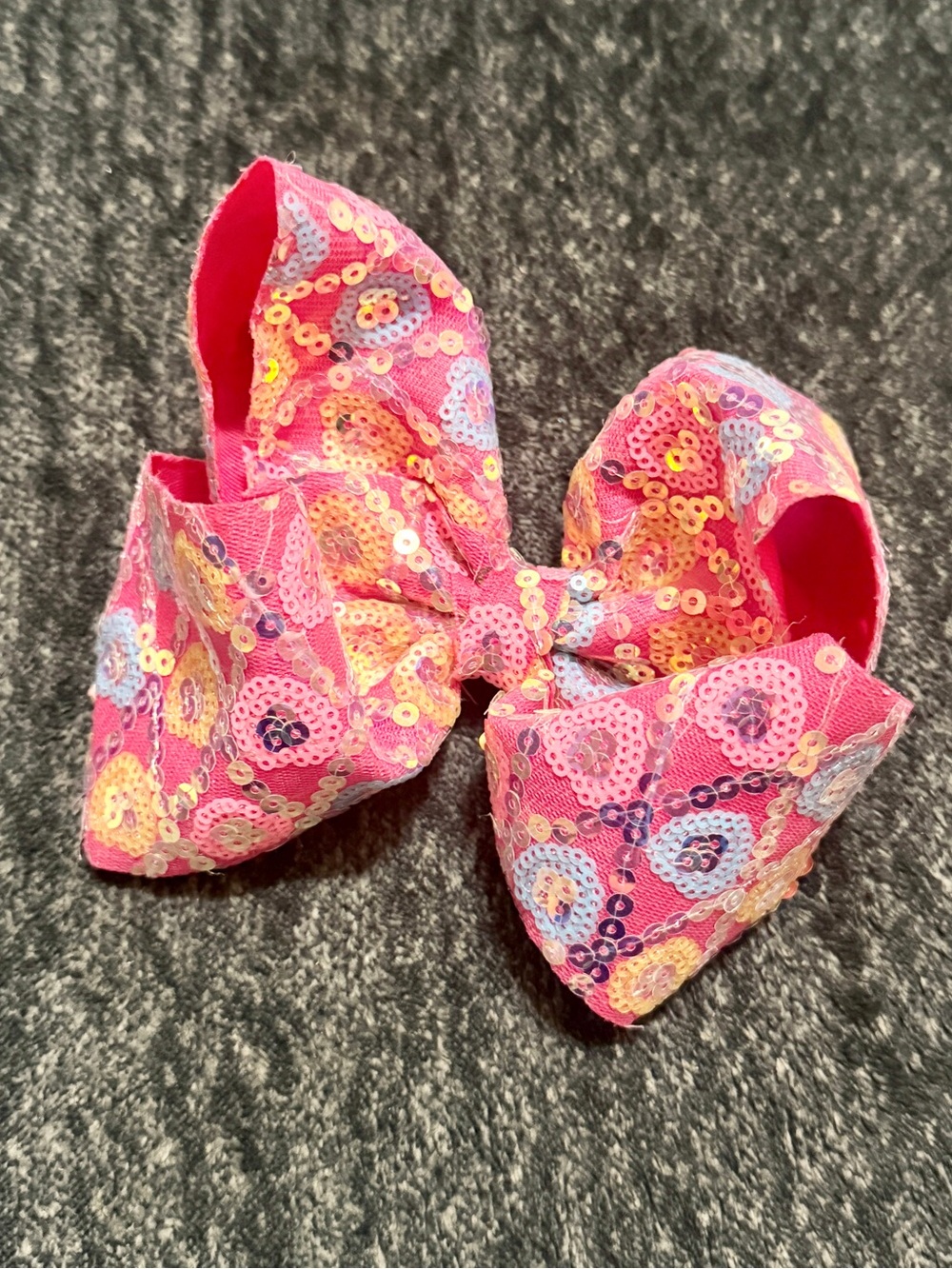 Kids Sequins Hair Bow